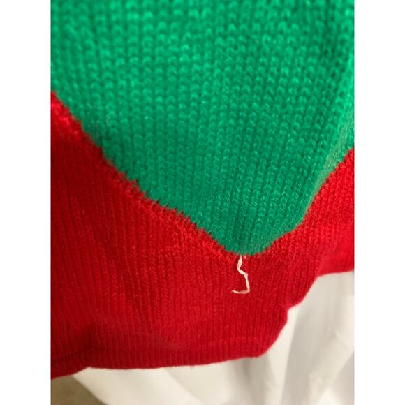 New Directions Petite Elf Christmas Sweater Dress – Size PS (Petite Small - Picture 5 of 6